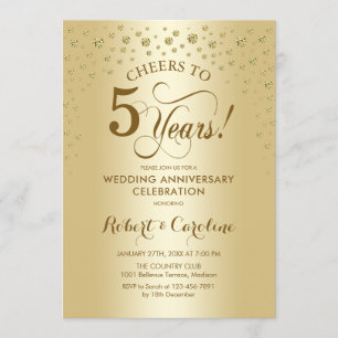 Invitación de Celebración del 5º Aniversario de Or