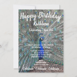 INVITACIÓN DE CELEBRACIÓN DEL CUMPLEAÑOS DE LA FOT