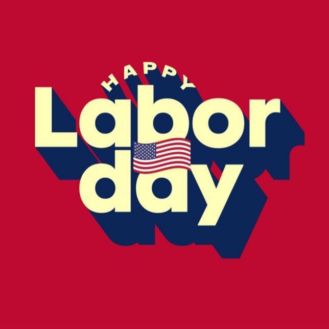 Invitación de Celebración del Día del Trabajo Feli ("Happy Labor Day")