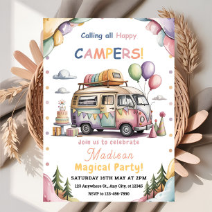 Invitación de Celebración Feliz Campista