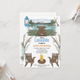 Invitación de Celebración junto al Lago 