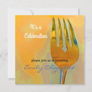 Invitación de Celebración Moderna Culinaria