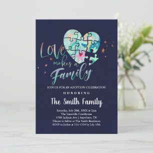 Invitación de Celebración / Shower de Adopción