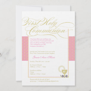 Invitación de Chica a la Primera Comisión - Rosa 5