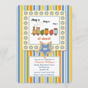 Invitación de Choo Choo