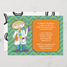 Invitación de científico loco : Pociones divertida