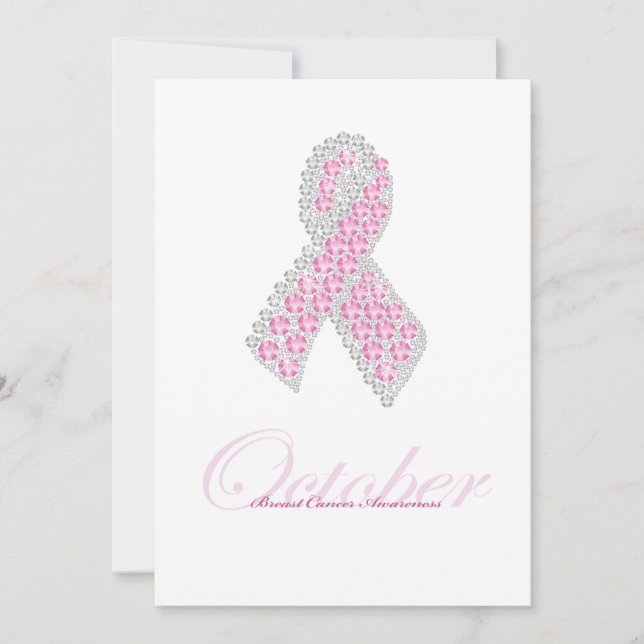 Invitación de cinta de diamantes (Anverso)