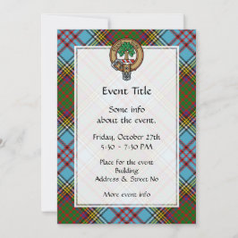 Invitación de Clan Anderson Escudo