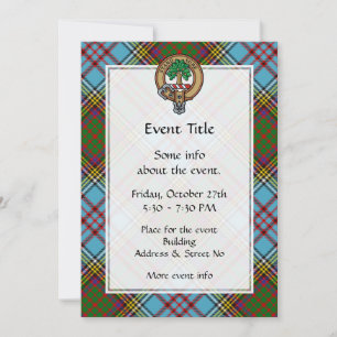 Invitación de Clan Anderson Escudo