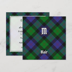 Invitación de Clan Blair Tartan