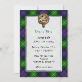 Invitación de Clan Farquharson Escudo