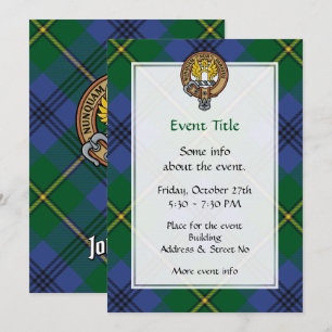 Invitación de Clan Johnston Escudo