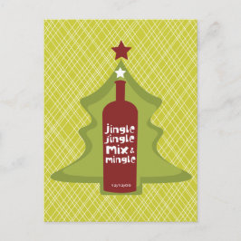 Invitación de cóctel de vacaciones retro