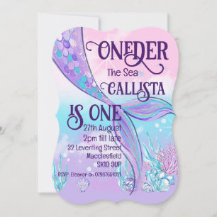Invitación de Cola de Sirena