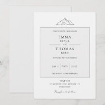 Invitación de color gris de la cocina Minimalista 