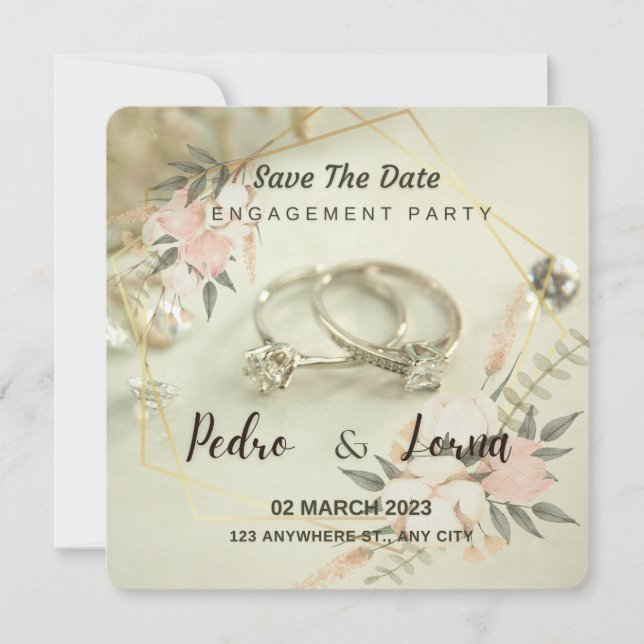 Invitación de compromiso (Anverso)