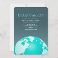 Invitación de compromiso en la cima del mundo