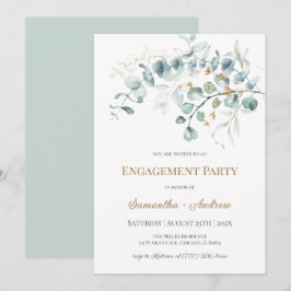 Invitación de Compromiso Personalizada con Tema Rú