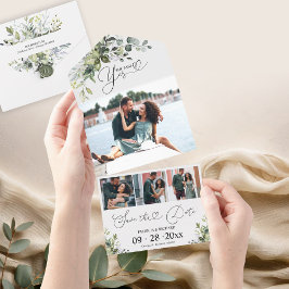 Invitación De Compromiso Y Guardar La Fecha