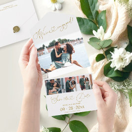 Invitación De Compromiso Y Guardar La Fecha