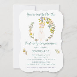 Invitación de Comunión ESMERALDA