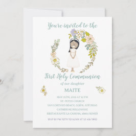 Invitación de Comunión MAITE