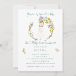 Invitación de Comunión MICAELA