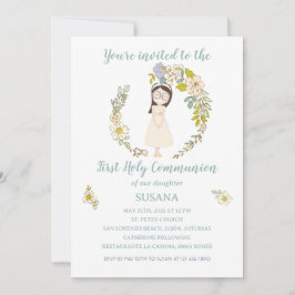 Invitación de Comunión SUSANA