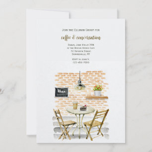 Invitación de Conexión de Café