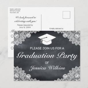 Invitación de confirmación de asistencia a graduac