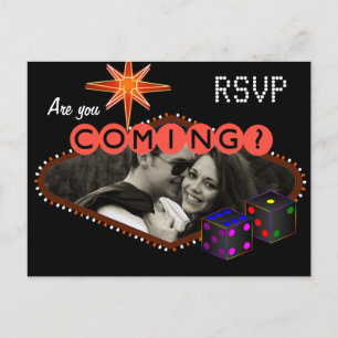 Invitación de confirmación de asistencia para rece