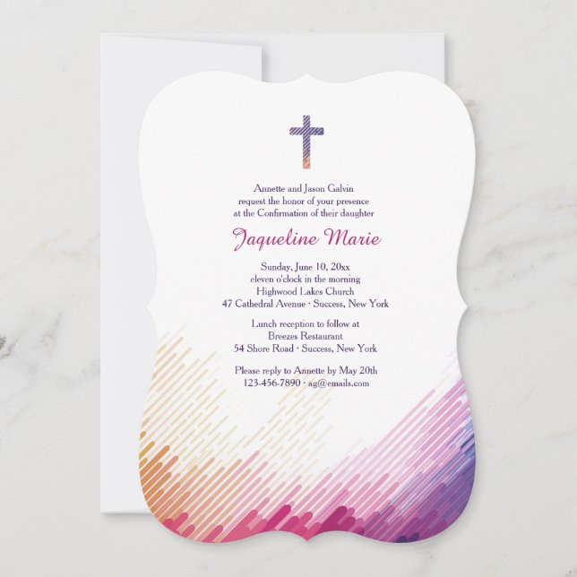 Invitación de confirmación de ataques (Anverso)