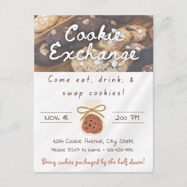 Invitación de Cooke Exchange (Anverso)