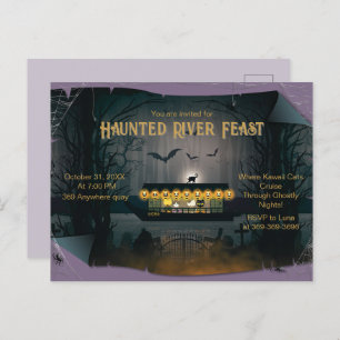 Invitación de cruceros Ghostly Graveyard