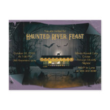 Invitación de cruceros Ghostly Graveyard