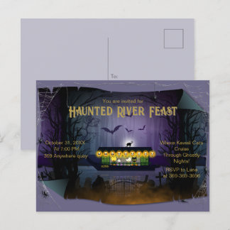 Invitación de cruceros Ghostly Graveyard
