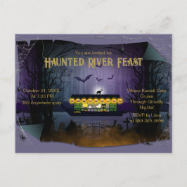 Invitación de cruceros Ghostly Graveyard