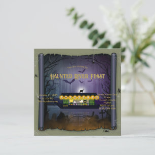 Invitación de cruceros Ghostly Graveyard