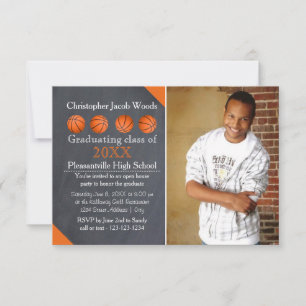 Invitación de cuatro Grados de Baloncesto Chalkboa