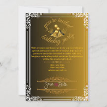 invitación de cumpleaños