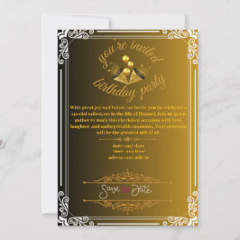 invitación de cumpleaños