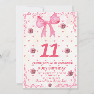 Invitación de cumpleaños