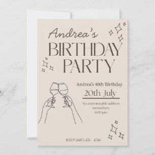 Invitación de cumpleaños