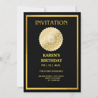 Invitación de cumpleaños