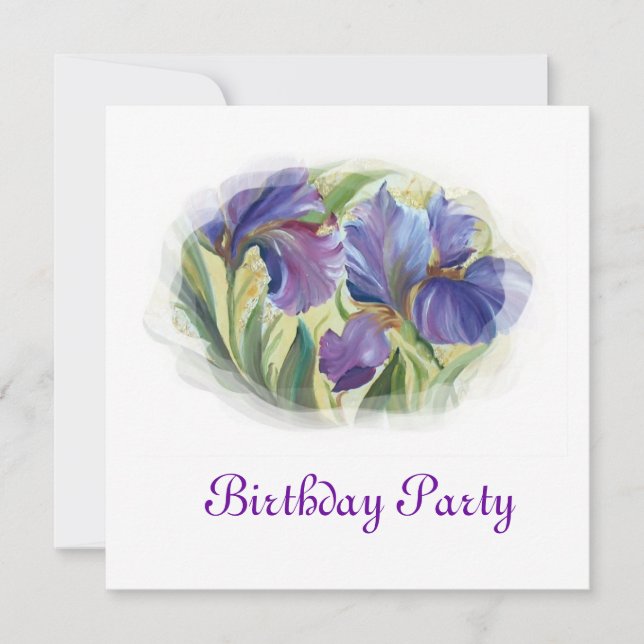 Invitación de cumpleaños (Anverso)