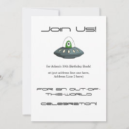 Invitación de cumpleaños