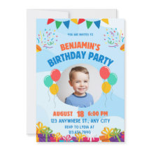 Invitación de cumpleaños