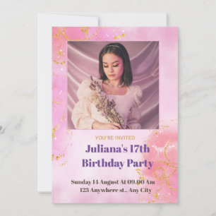 invitación de cumpleaños