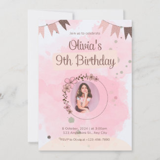 Invitación de cumpleaños