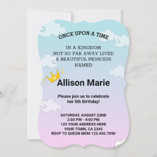 Invitación de cumpleaños